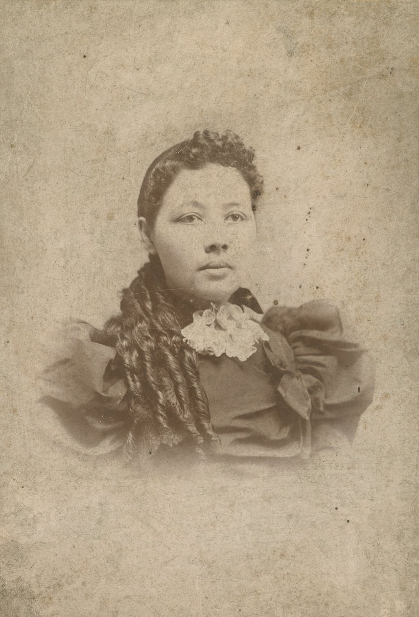 Kabinetní lístek neidentifikovaného člena rodiny Vassů, 1880-1917. od Sidney Rufus Alley