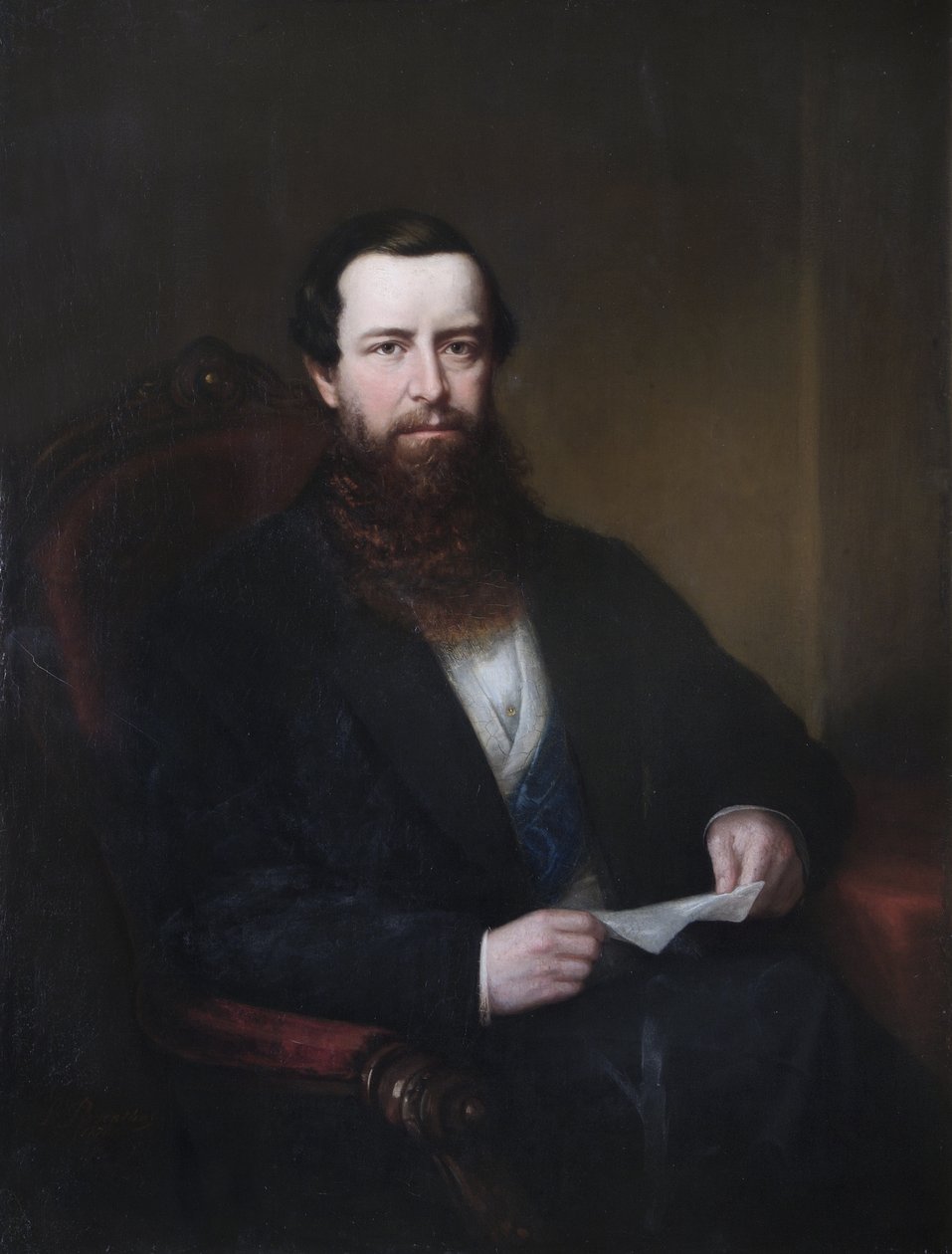 George Frederick Samuel, první markýz z Riponu, 1872 od Sigismund Rosenthal