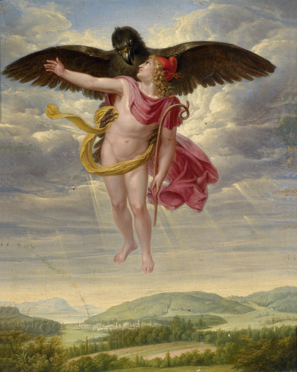 Únos Ganymeda od Sigmund Ferdinand Ritter von Perger