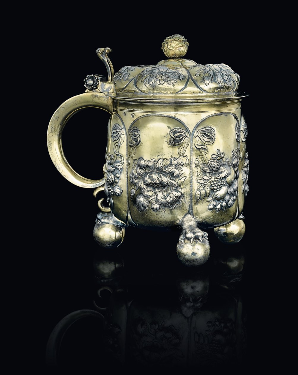 Tankard, Norimberk, kolem 1665 od Sigmund Bierfreud