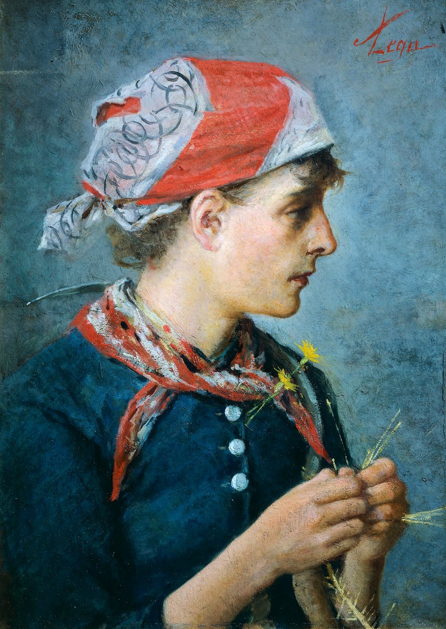 Tvůrce copánků od Silvestro Lega
