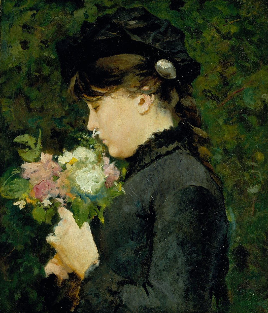 Portrét Eleonory Tommasi, asi 1884-85 (olej na plátně) od Silvestro Lega