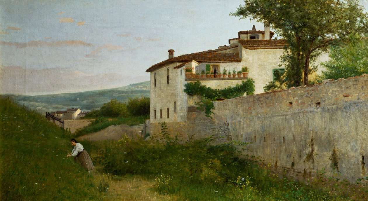 Pohled na Piagentinu od Silvestro Lega