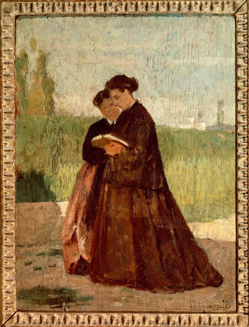 Procházka v zahradě od Silvestro Lega