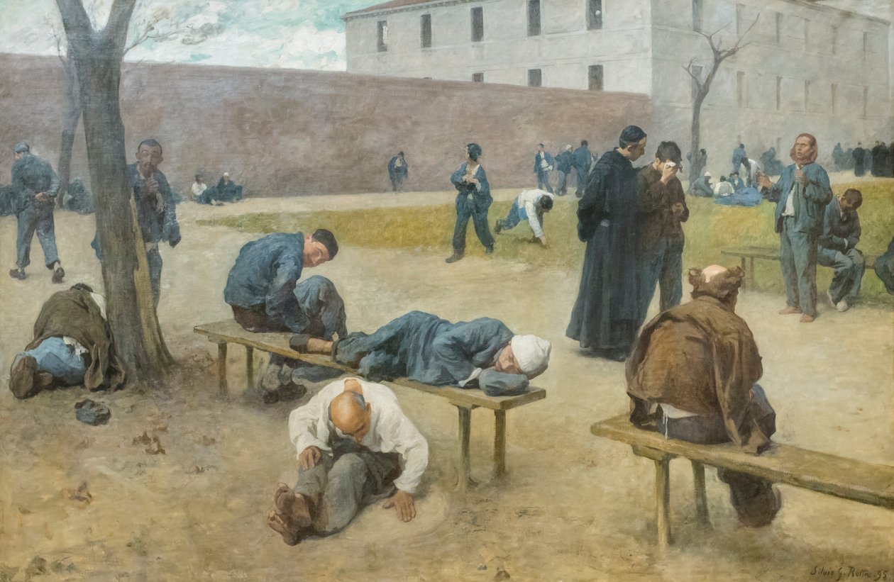 Psychiatrická léčebna od Silvio Giulio Rotta