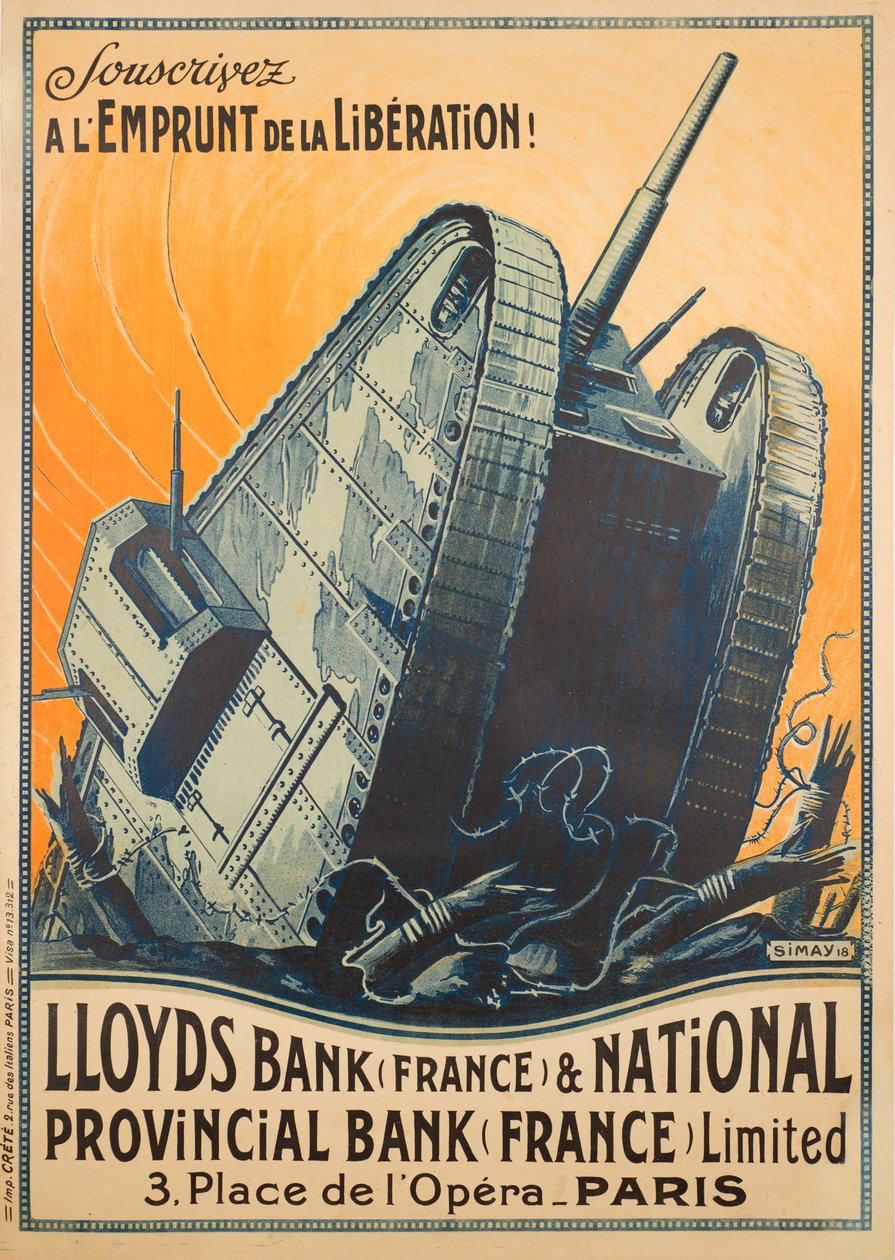 Předplaťte si Liberation Loan, 1918 od Simay