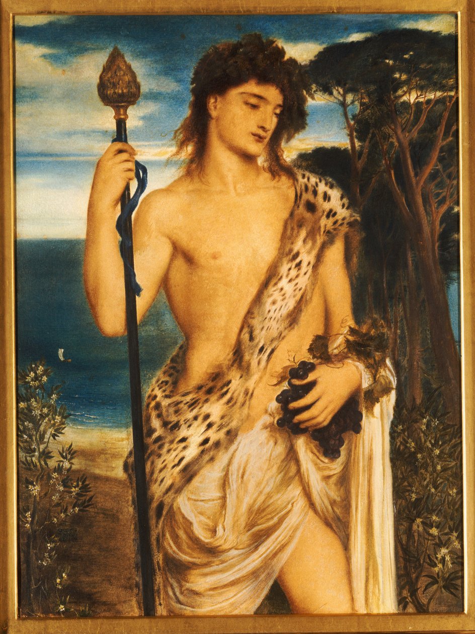 Bacchus, 1867 od Simeon Solomon