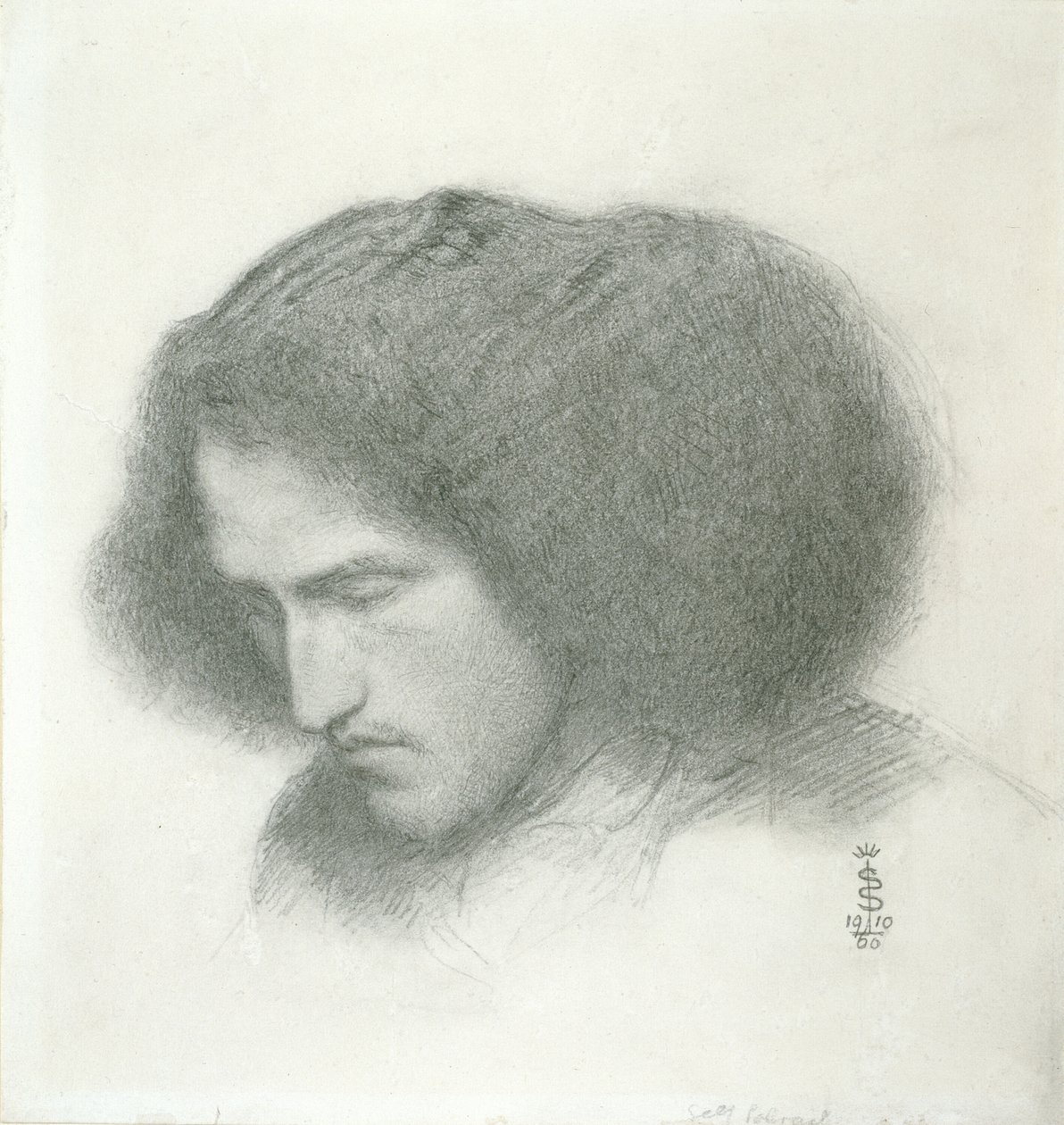 Autoportrét od Simeon Solomon