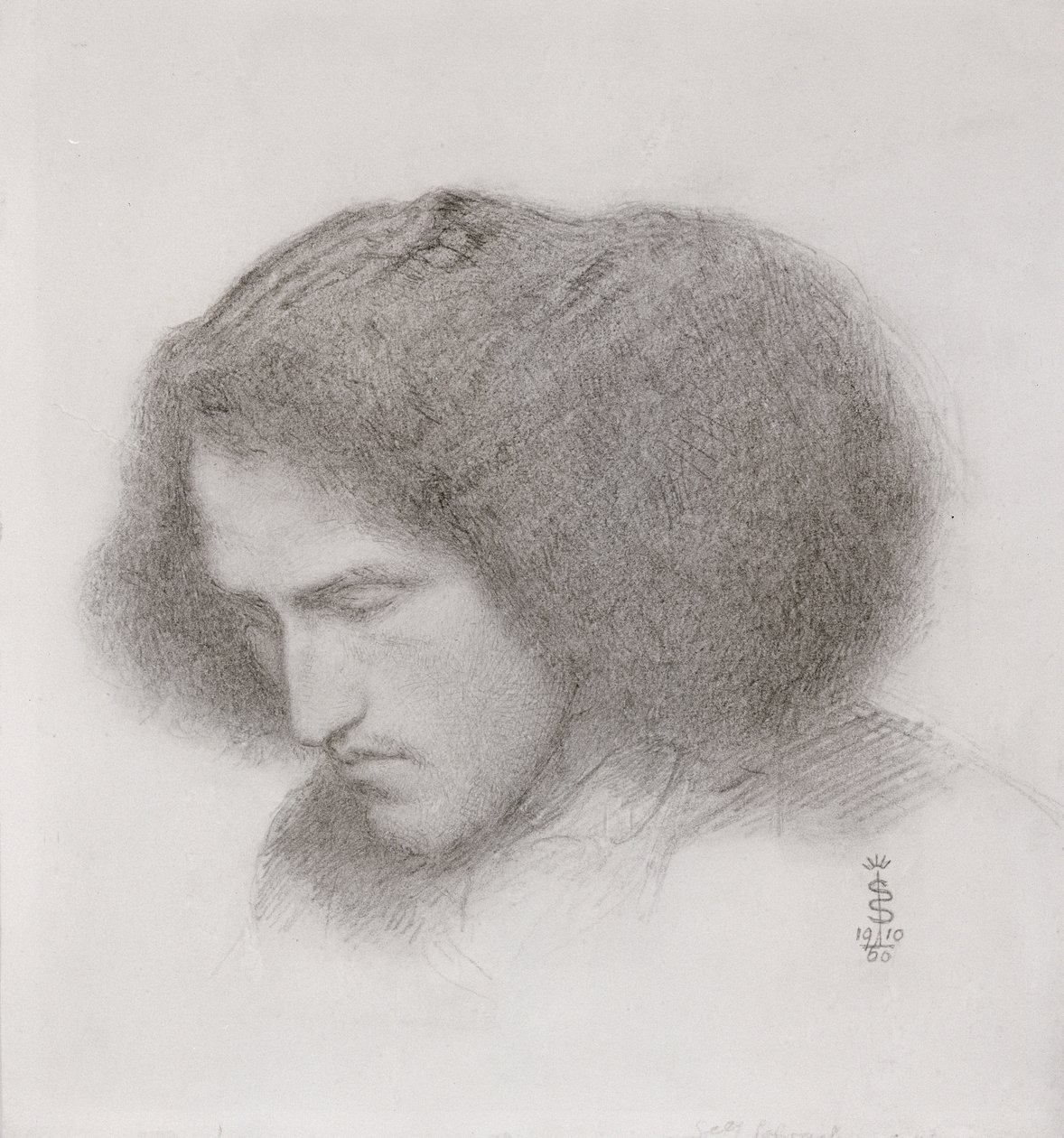 Autoportrét od Simeon Solomon