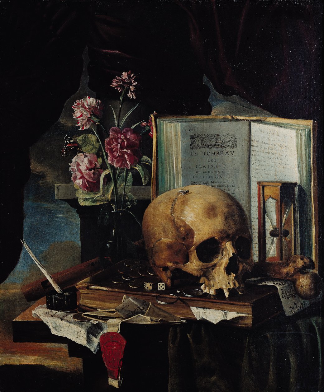 Vanitas od Simon Renard de Saint-Andre