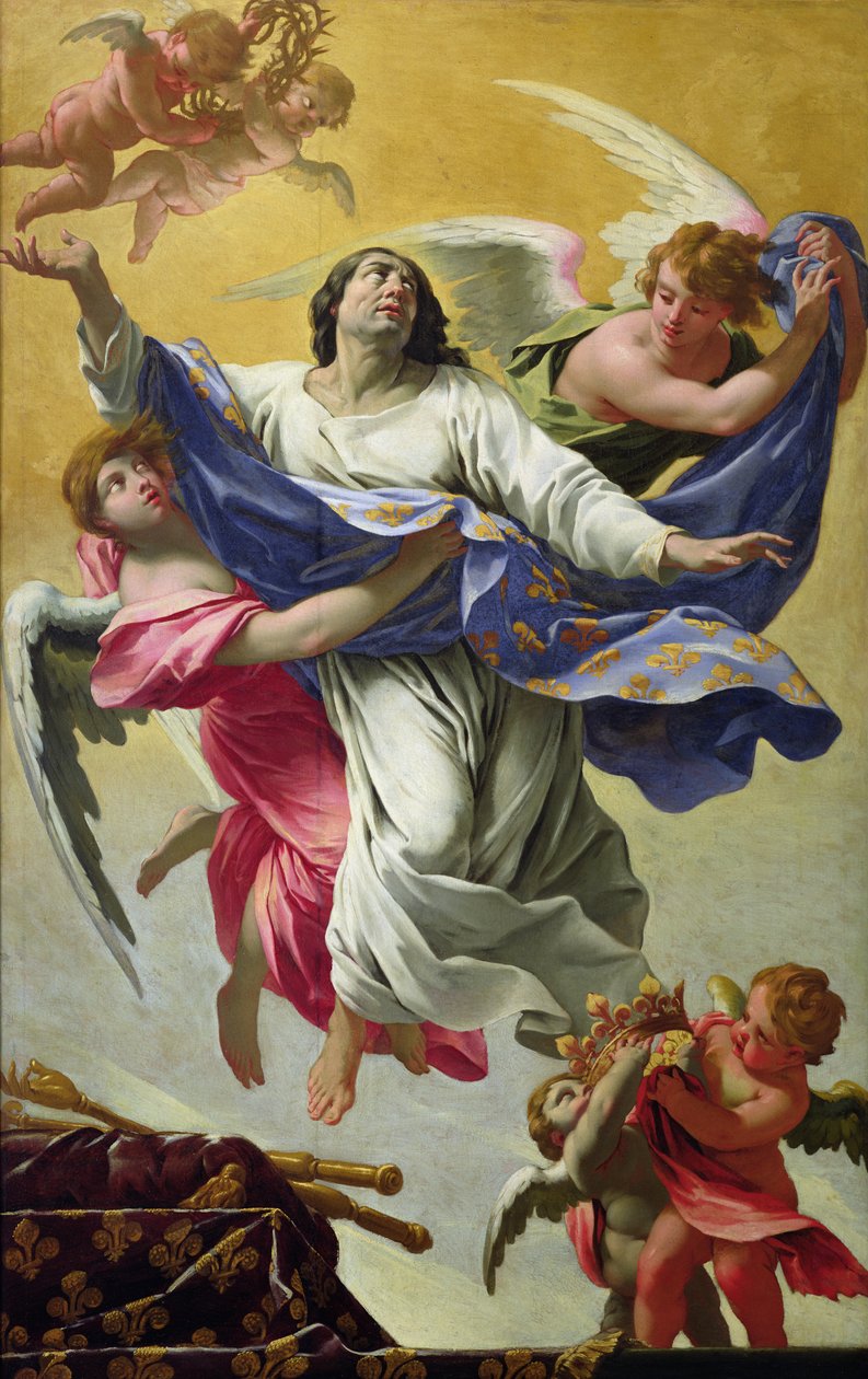 Apoteóza svatého Ludvíka, 1639-42 od Simon Vouet