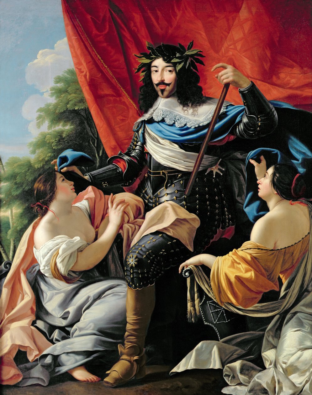 Ludvík XIII. (1601-43) od Simon Vouet