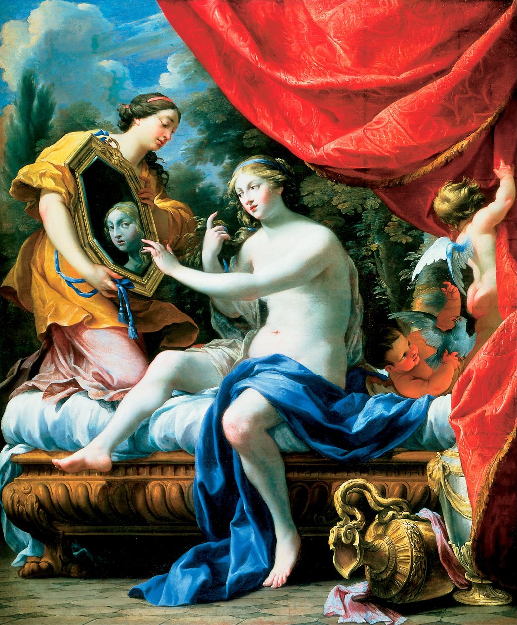 Toaleta Venuše od Simon Vouet