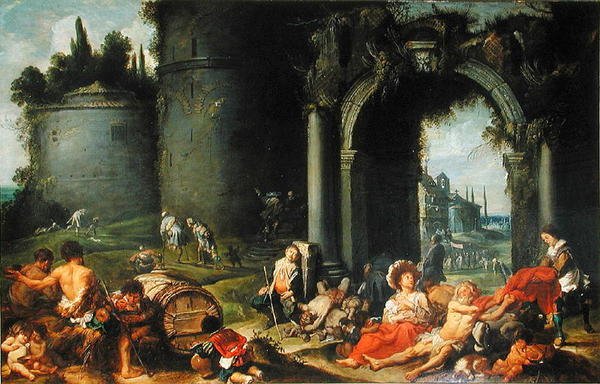 The Works of Mercy, c.1630-40 od Simon de Vos