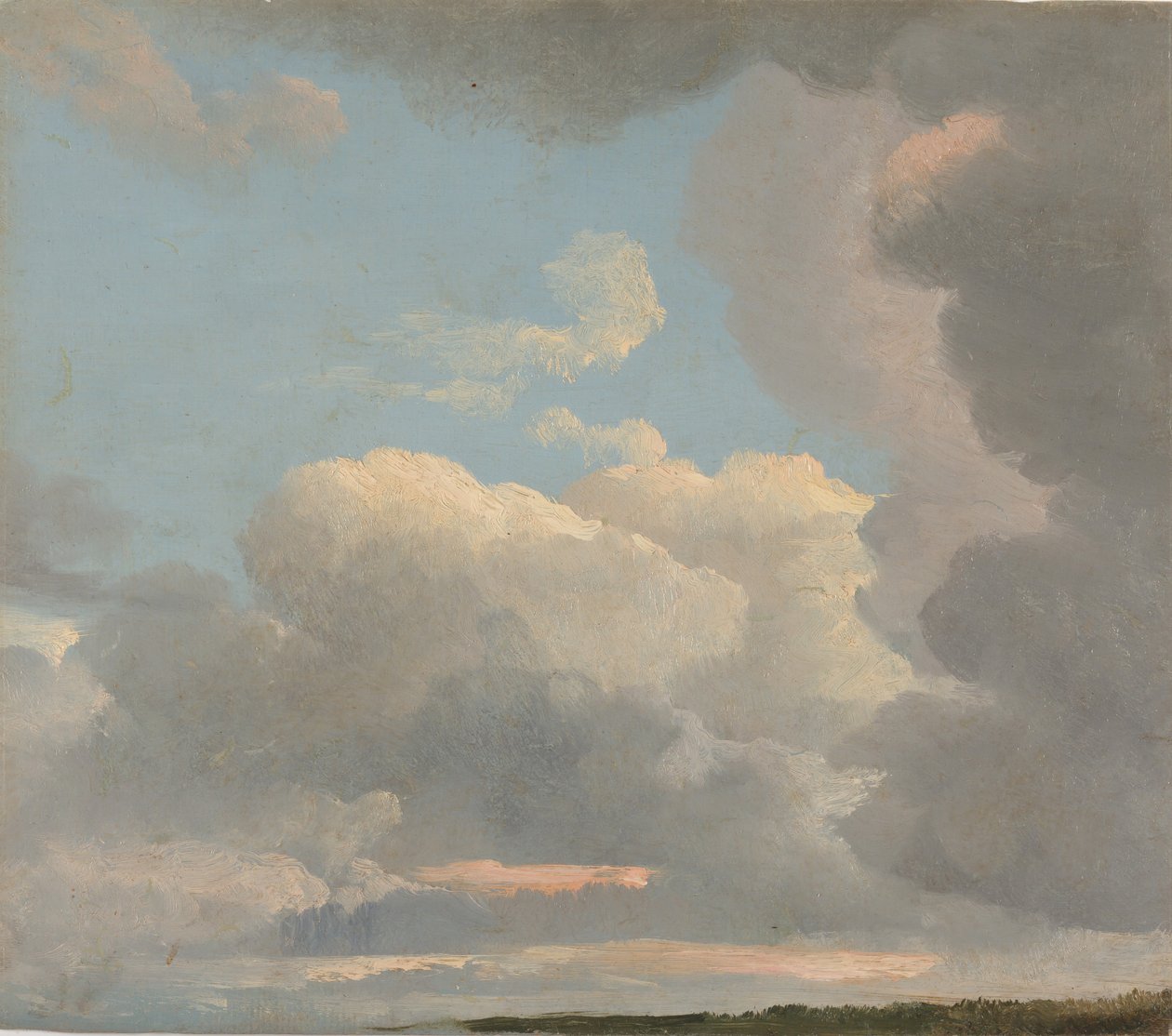Cloud Study Early Evening, ca. 1786-1806. od Simon Alexandre Clément Denis