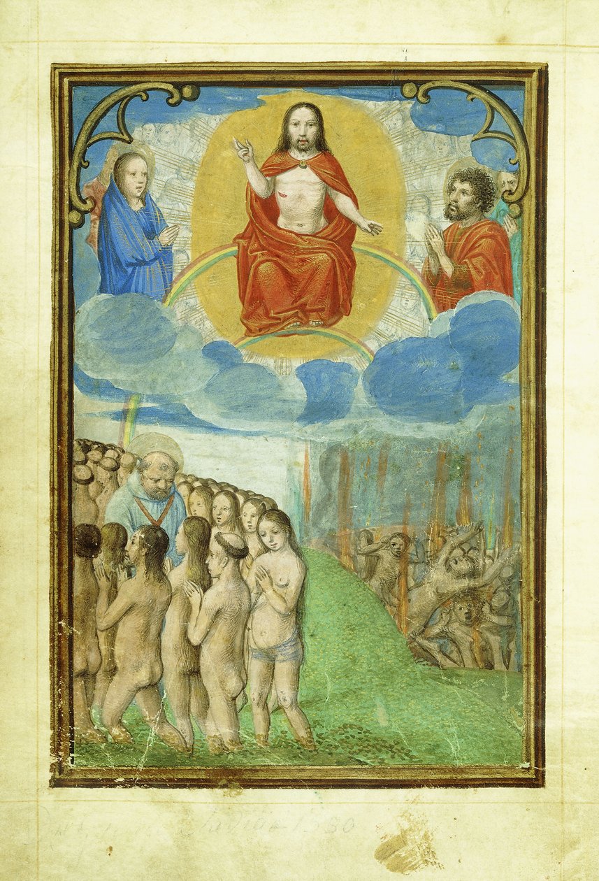 Poslední soud, 1520 let od Simon Bening
