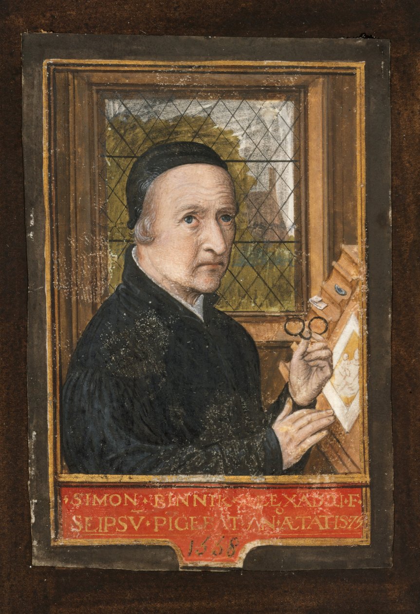 Autoportrét, 1558. od Simon Bening