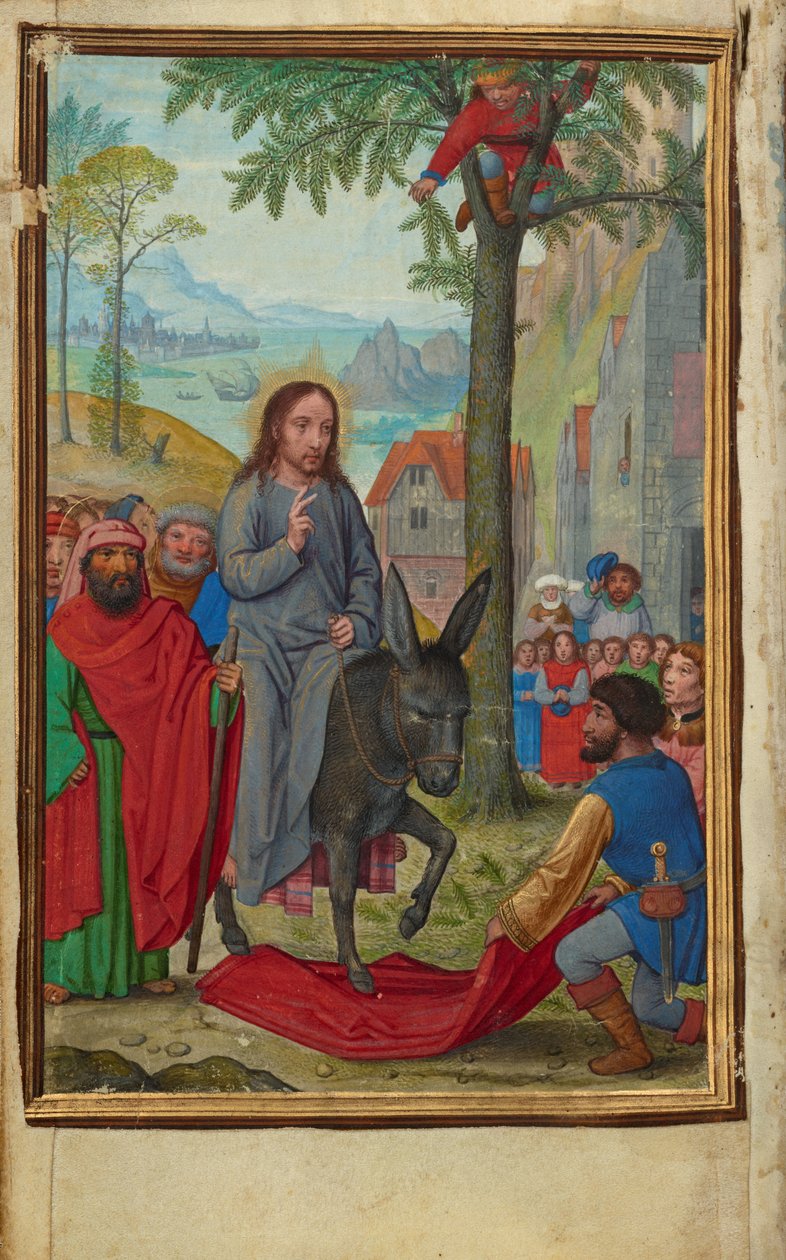 Der Einzug in Jerusalem od Simon Bening