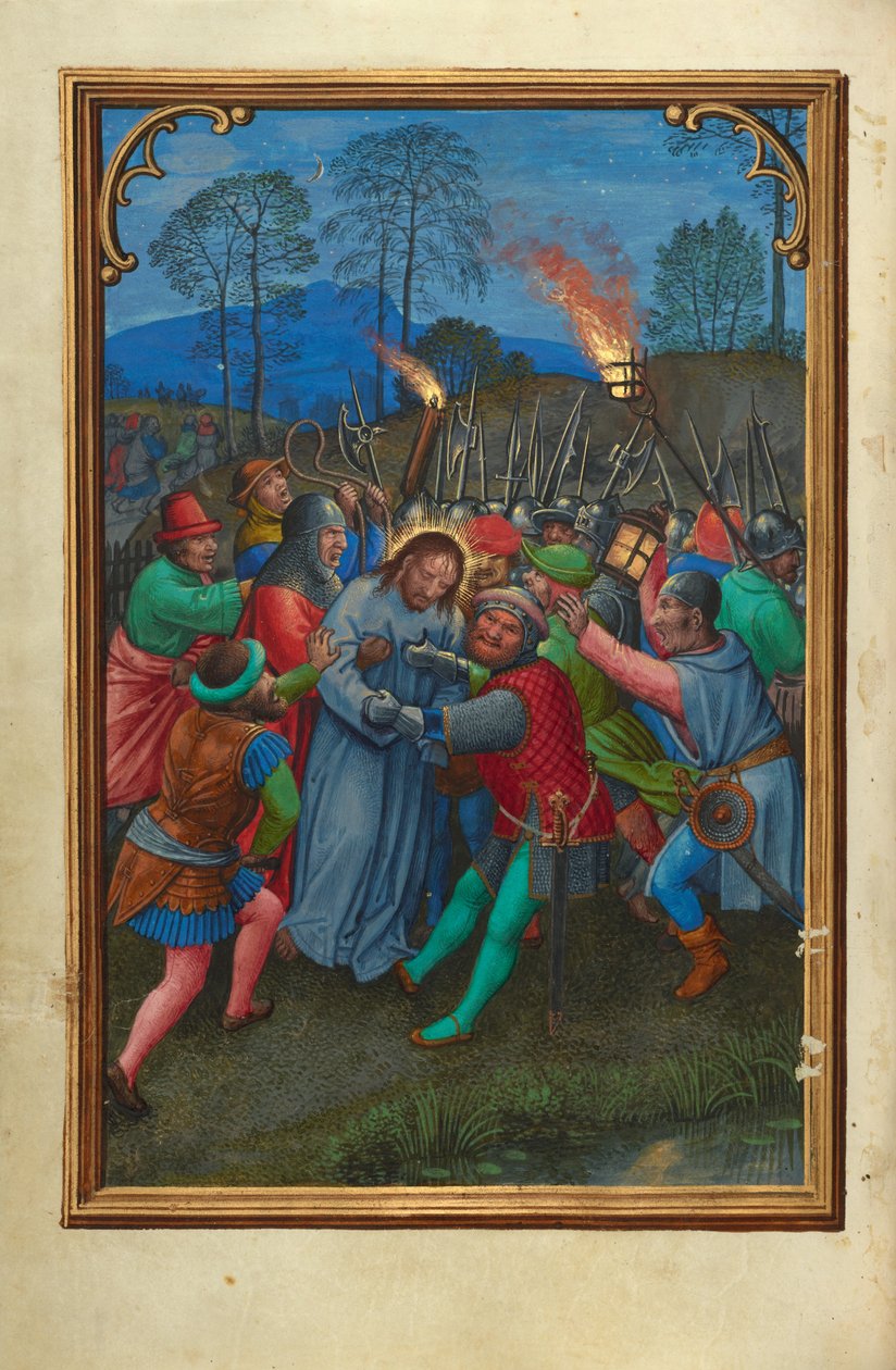 Die Flucht der Apostel od Simon Bening