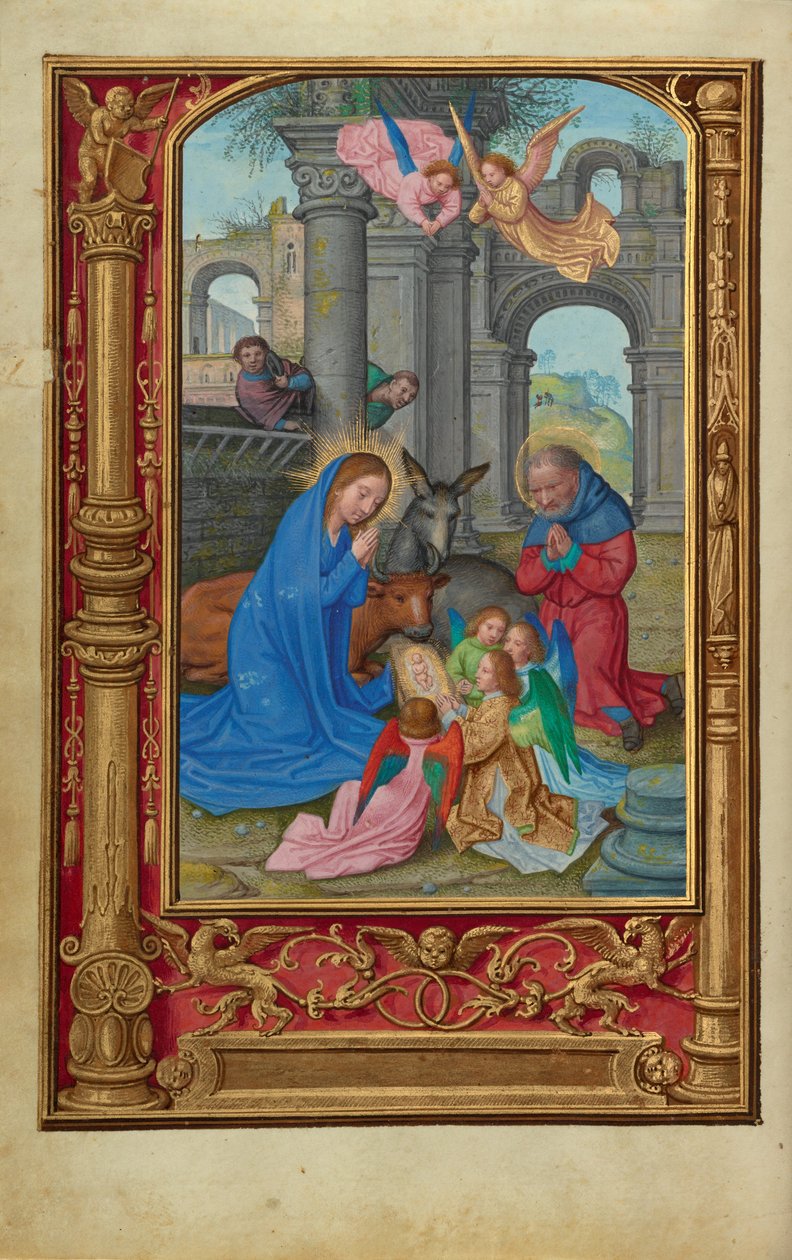 Die Geburt Christi od Simon Bening