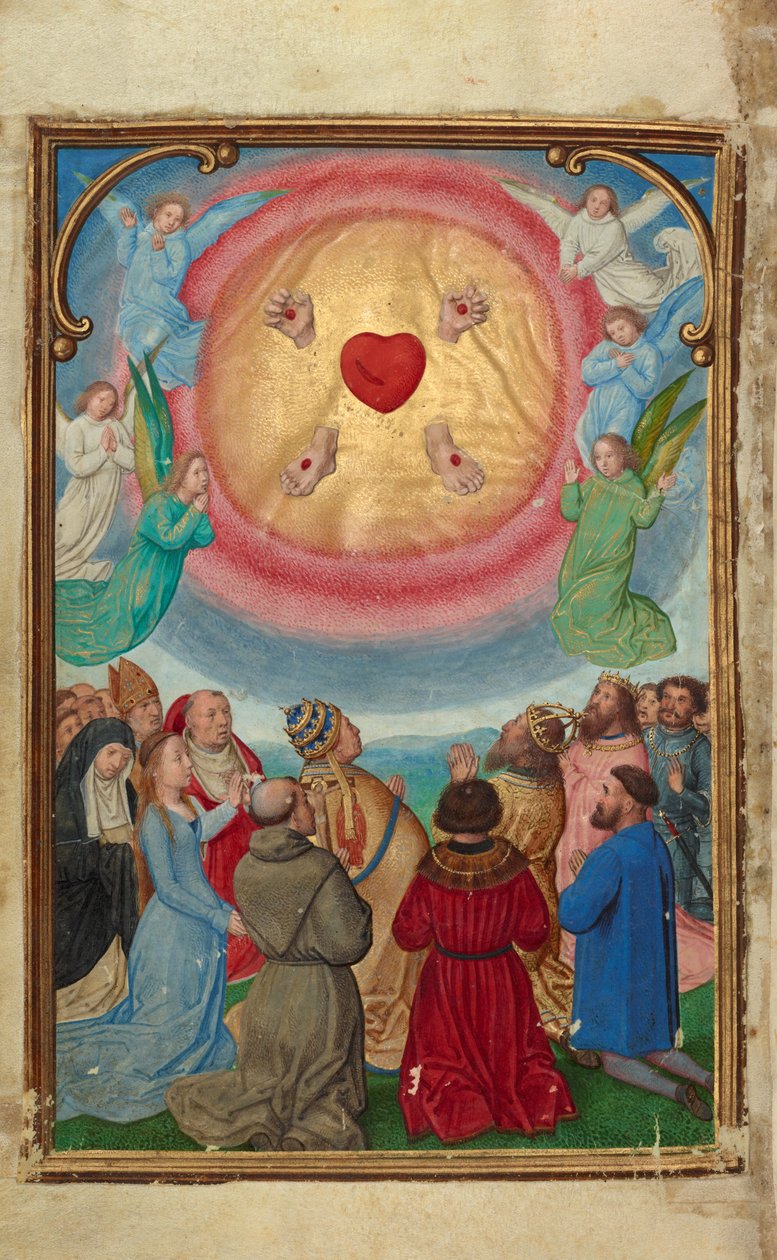 Die Verehrung der fünf Wunden od Simon Bening