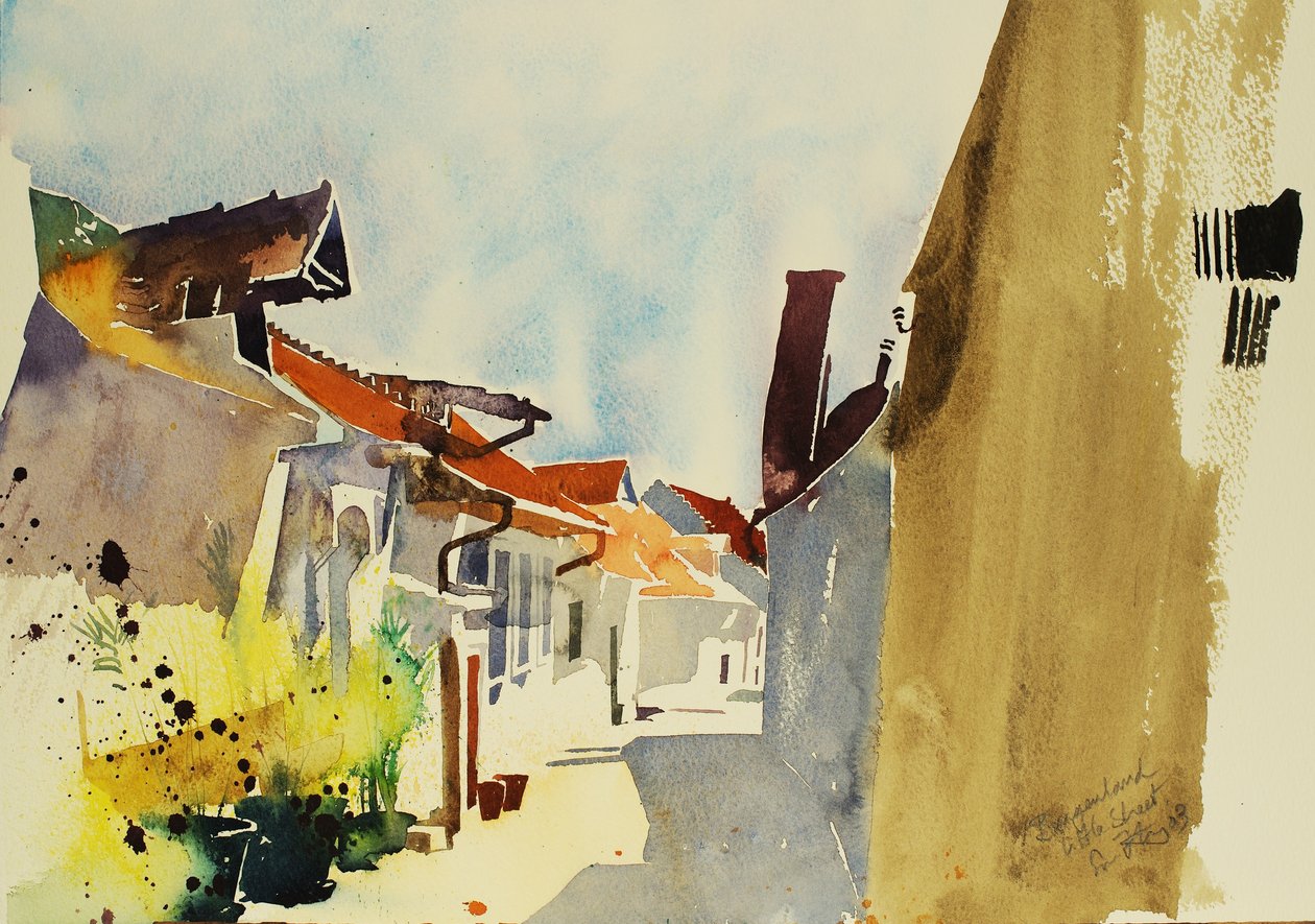 Burgenland, 2003 (akvarel) od Simon Fletcher