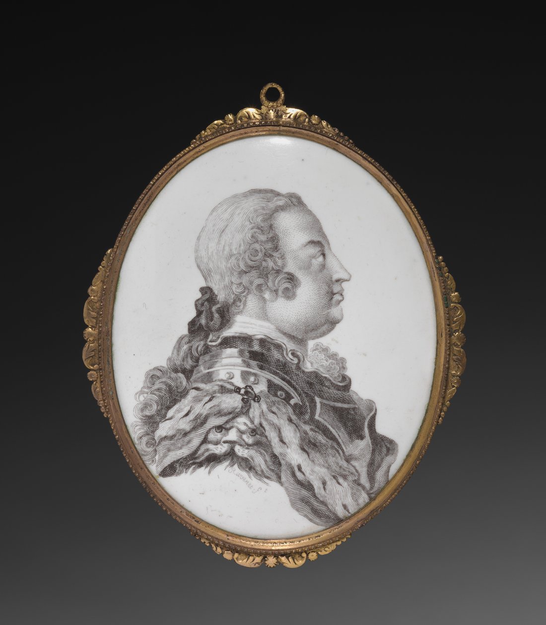 Oválná plaketa, vévoda z Cumberlandu, c. 1755. od Simon Francois Ravenet