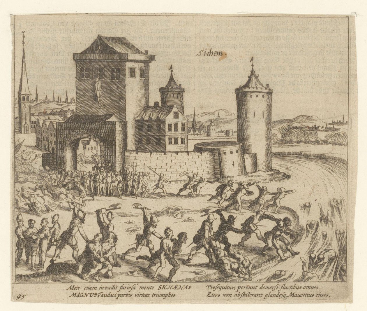 Ukáznění Zichema, 1578 od Simon Frisius