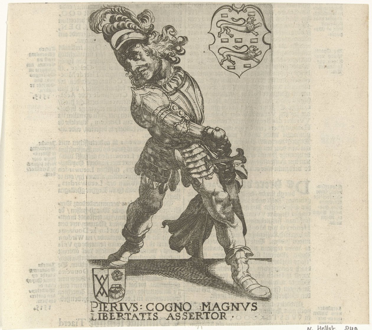 Grote Pier (Grutte Pier) od Simon Frisius