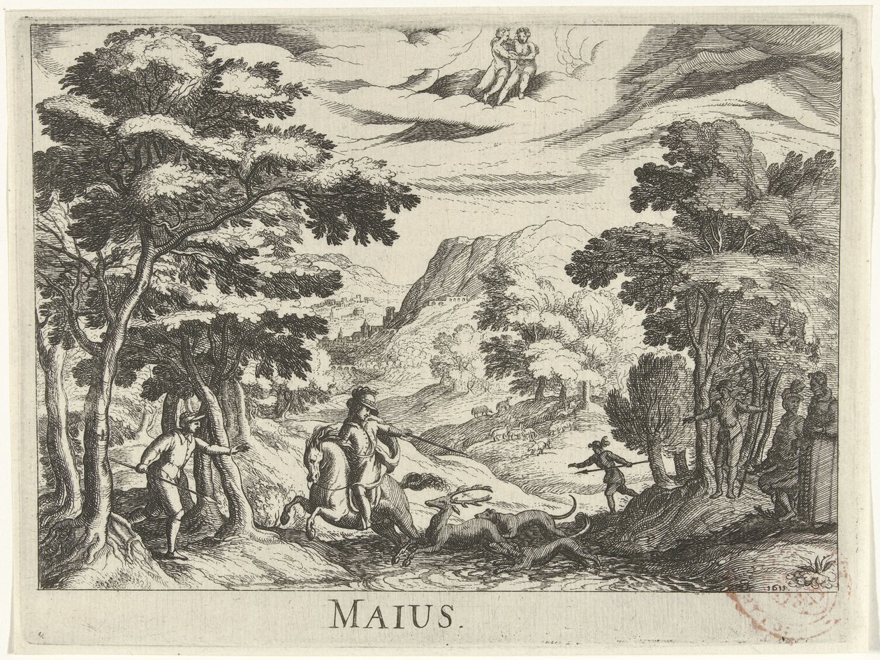 Smět Maius (název na objektu) Dvanáct měsíců (název seriálu) od Simon Frisius