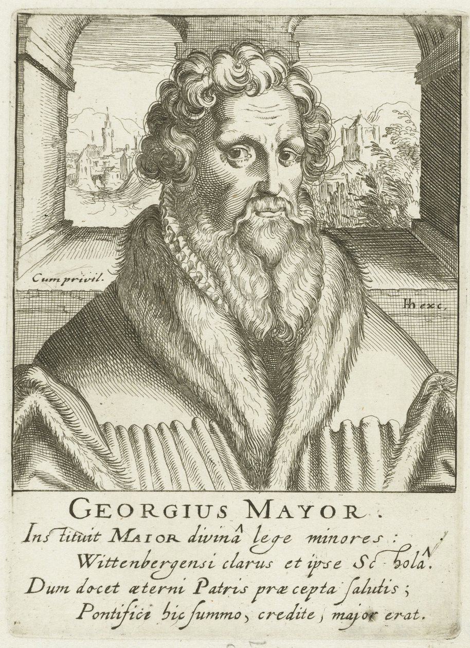 Portrét Georgiuse Mayra od Simon Frisius