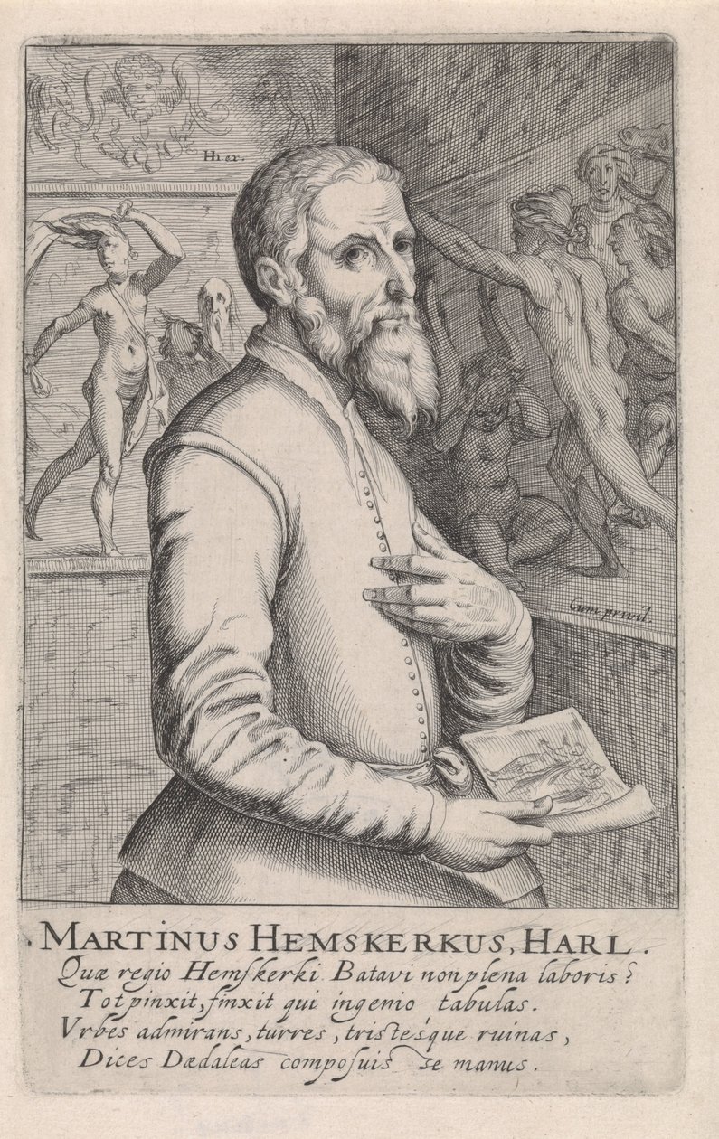 Portrét Maartena van Heemskercka od Simon Frisius