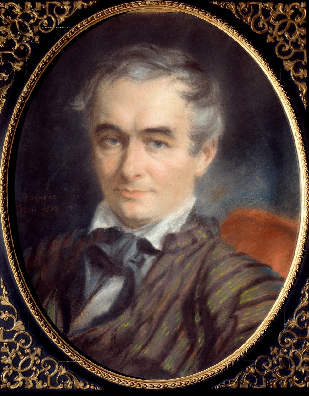 Portrét Prospera Merimeeho (1803-1870), spisovatele, historika a francouzského archeologa. Obraz Simona Rocharta (1788 - 1872) od Simon Jacques Rochard
