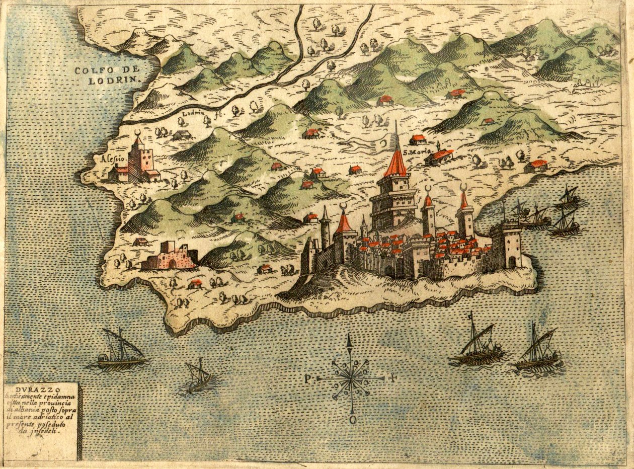 Durrës Pinargenti 1573 od Simon Pinargenti
