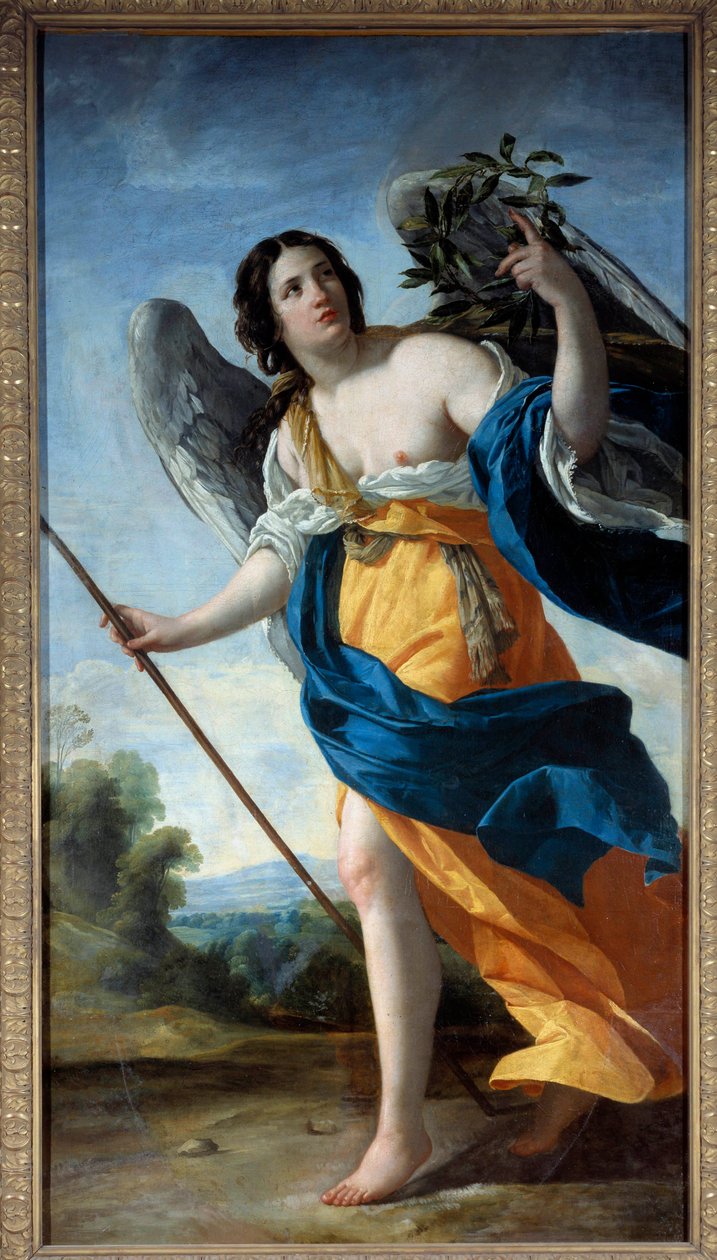 La vertu Obraz Simona Voueta (1590-1649) 17. století Sun. 2,1x1,13m od Simon Vouet