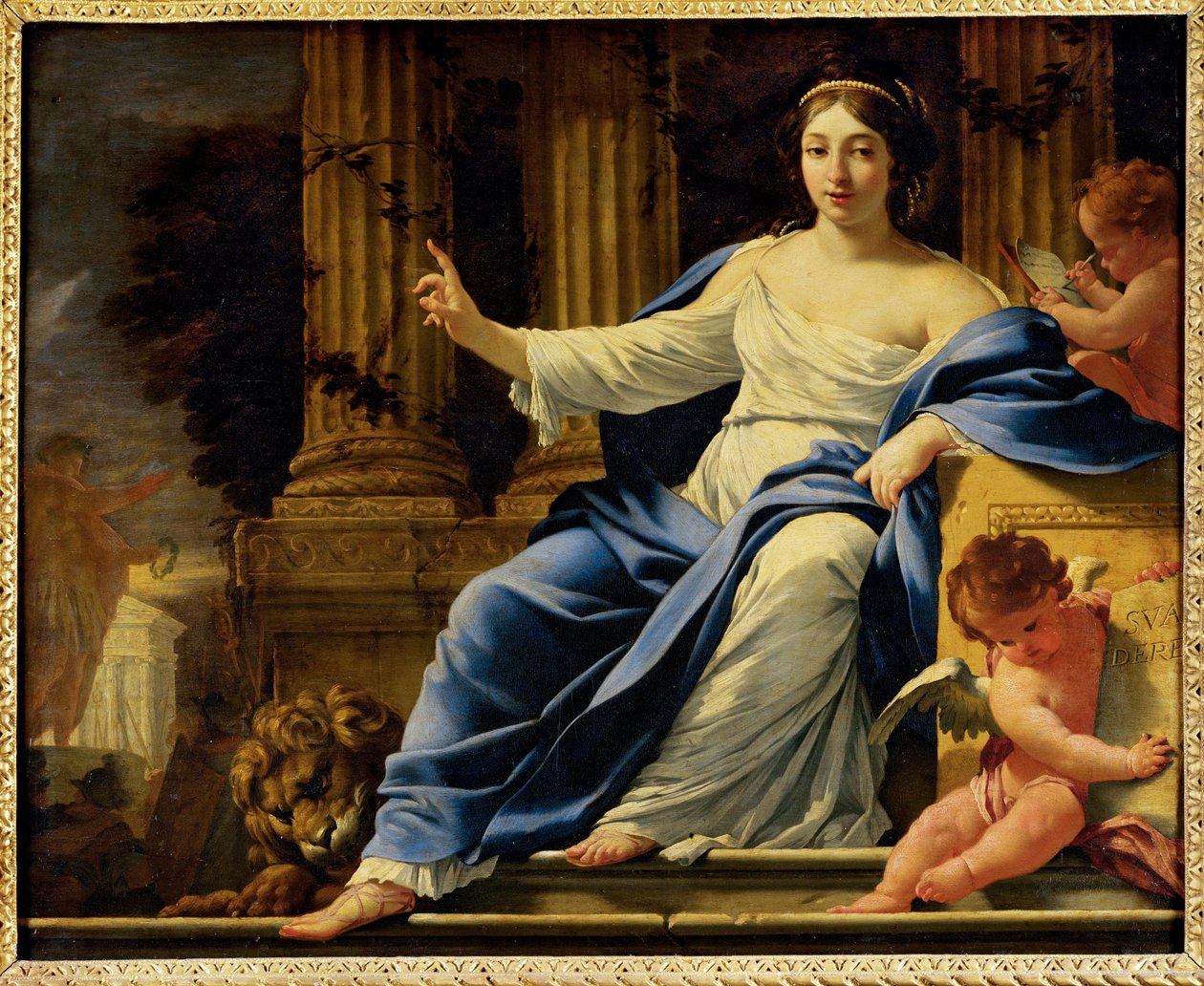 Polymnia, múza výmluvnosti - Polyhymnia, múza výmluvnosti
výmluvnosti... od Simon Vouet