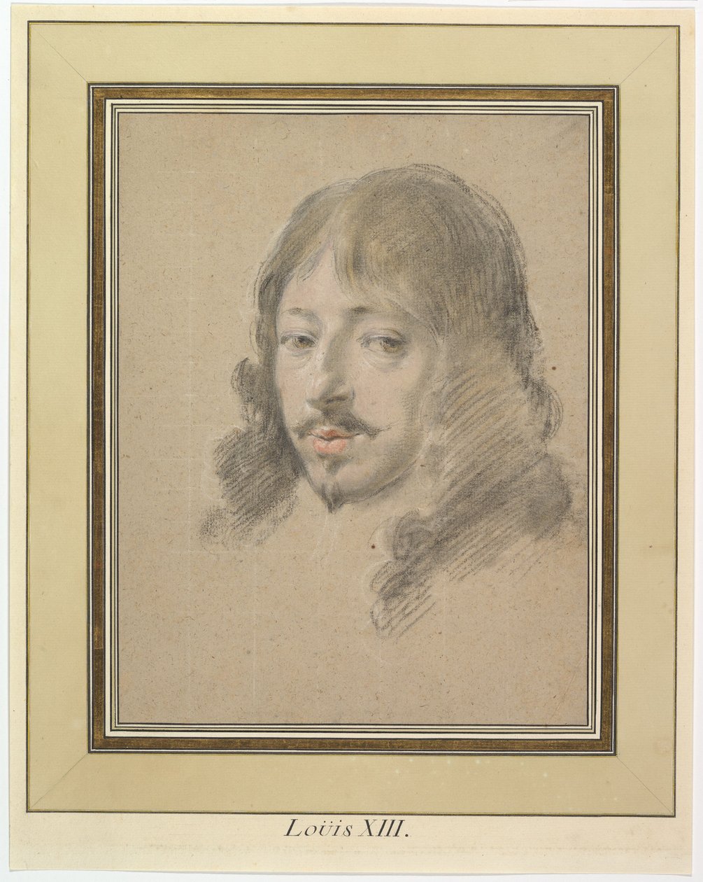Portrét Ludvíka XIII. od Simon Vouet
