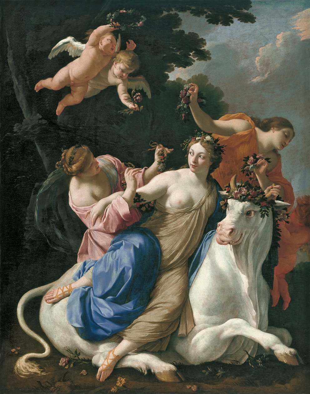 Znásilnění Evropy od Simon Vouet