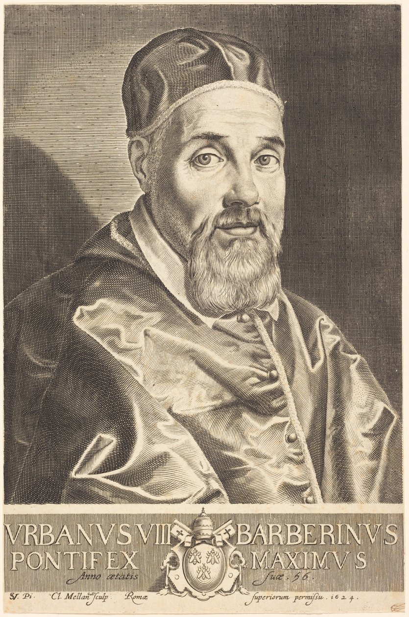 Urban VIII. od Simon Vouet