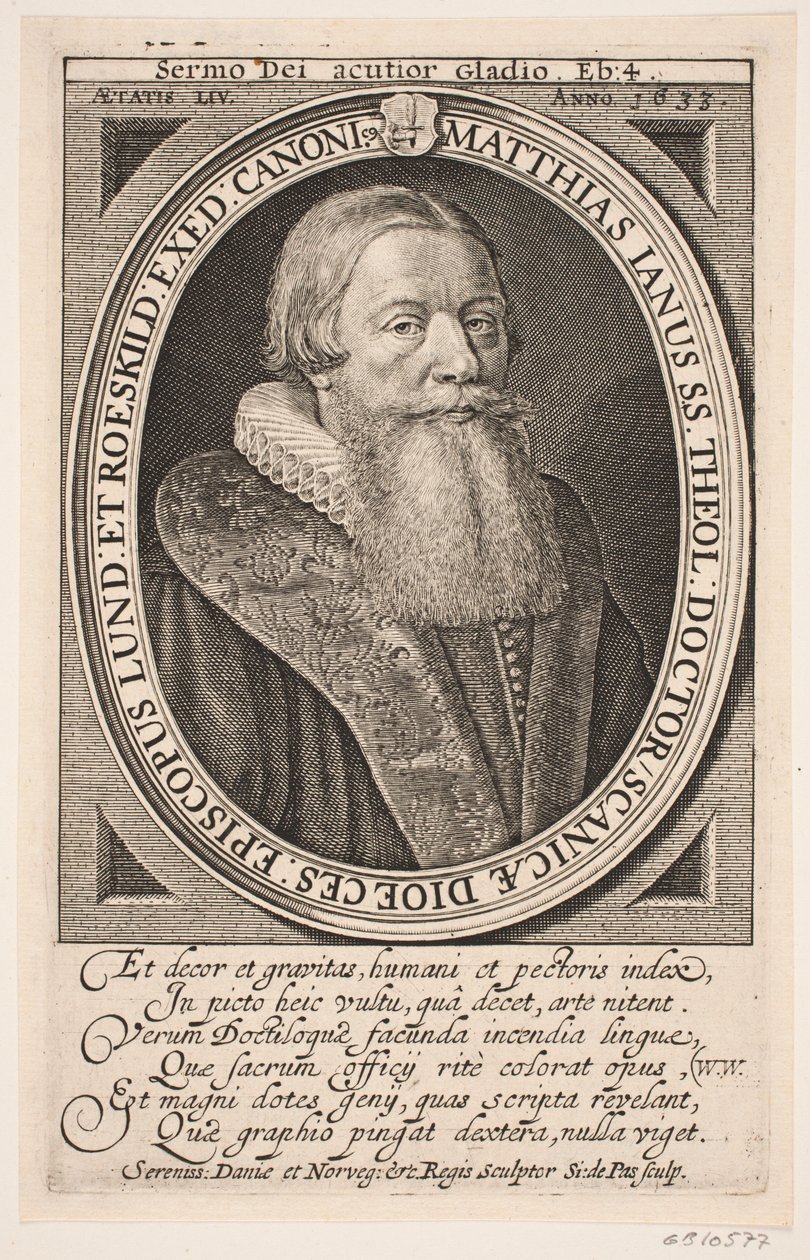 biskup Mads Jensen od Simon de Pas