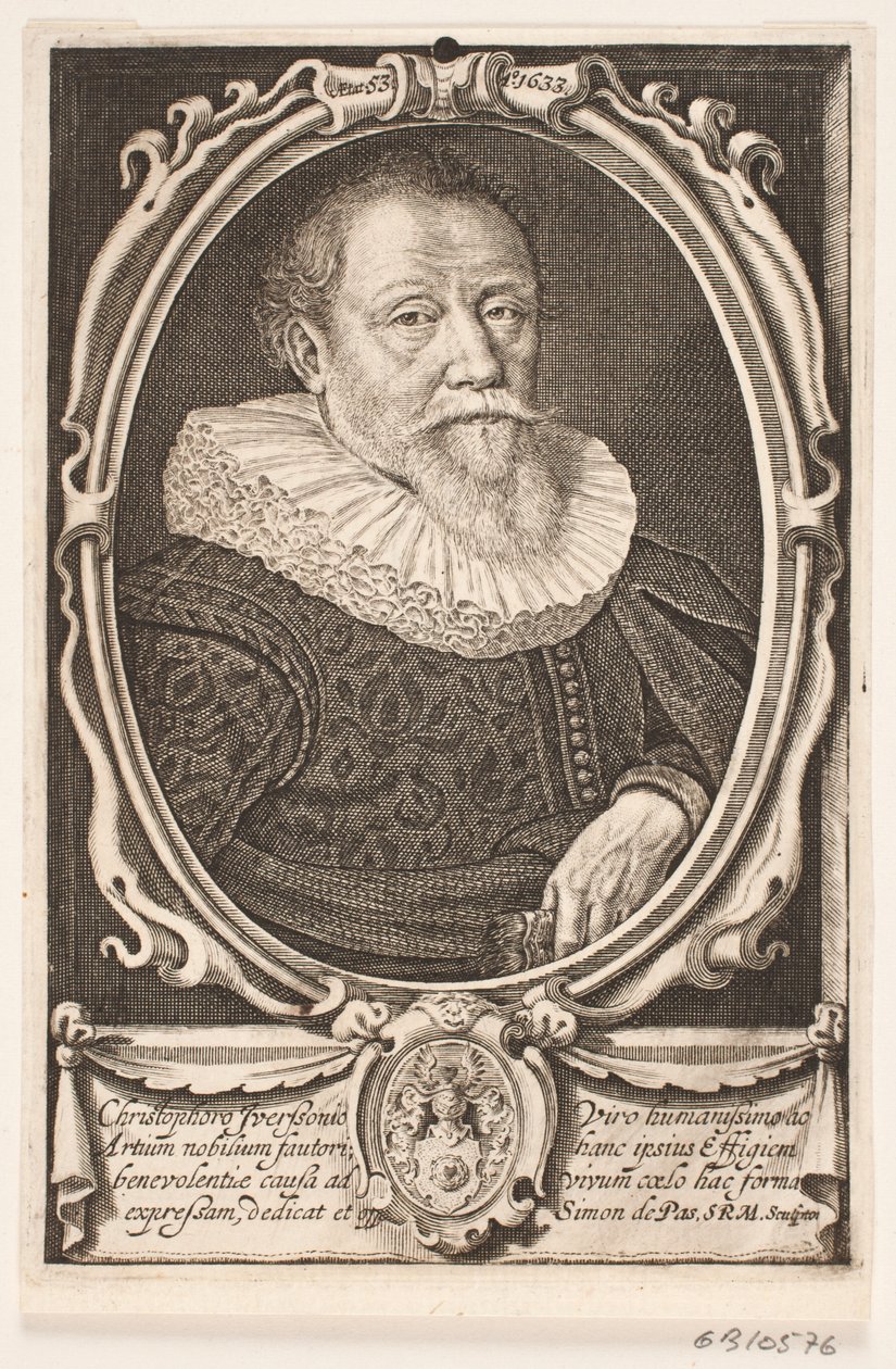 Christopher Iversen, královský úředník od Simon de Pas