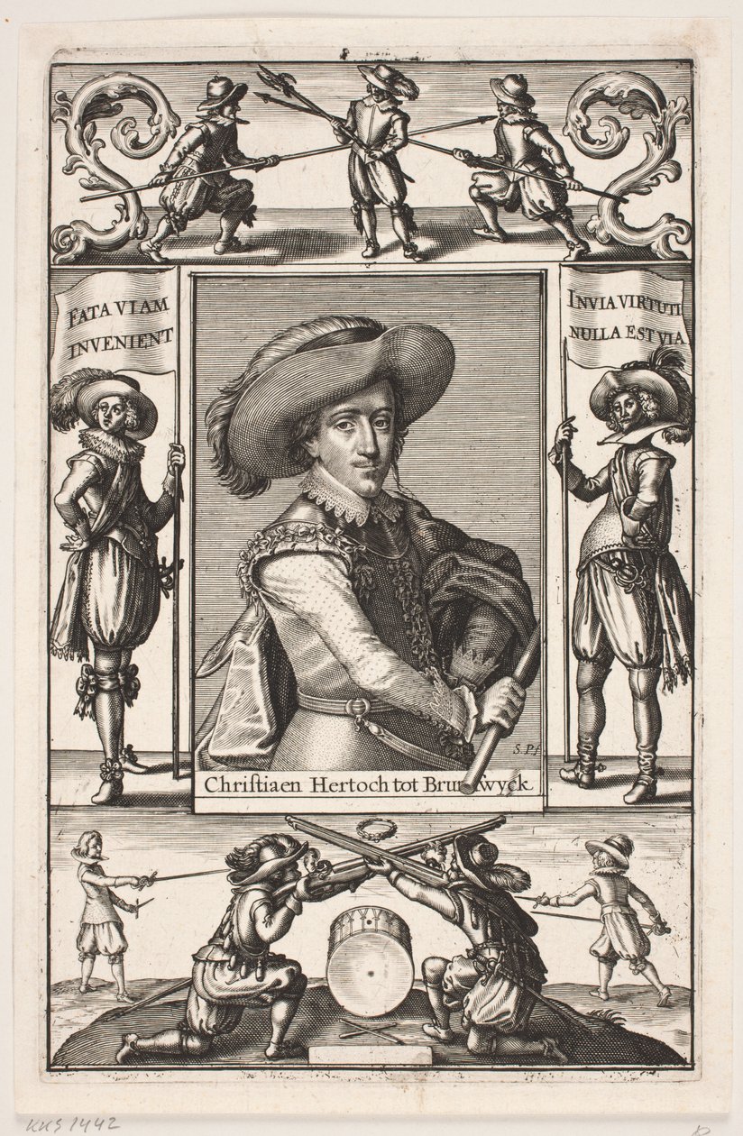 vévoda Christian z Braunschweigu od Simon de Pas