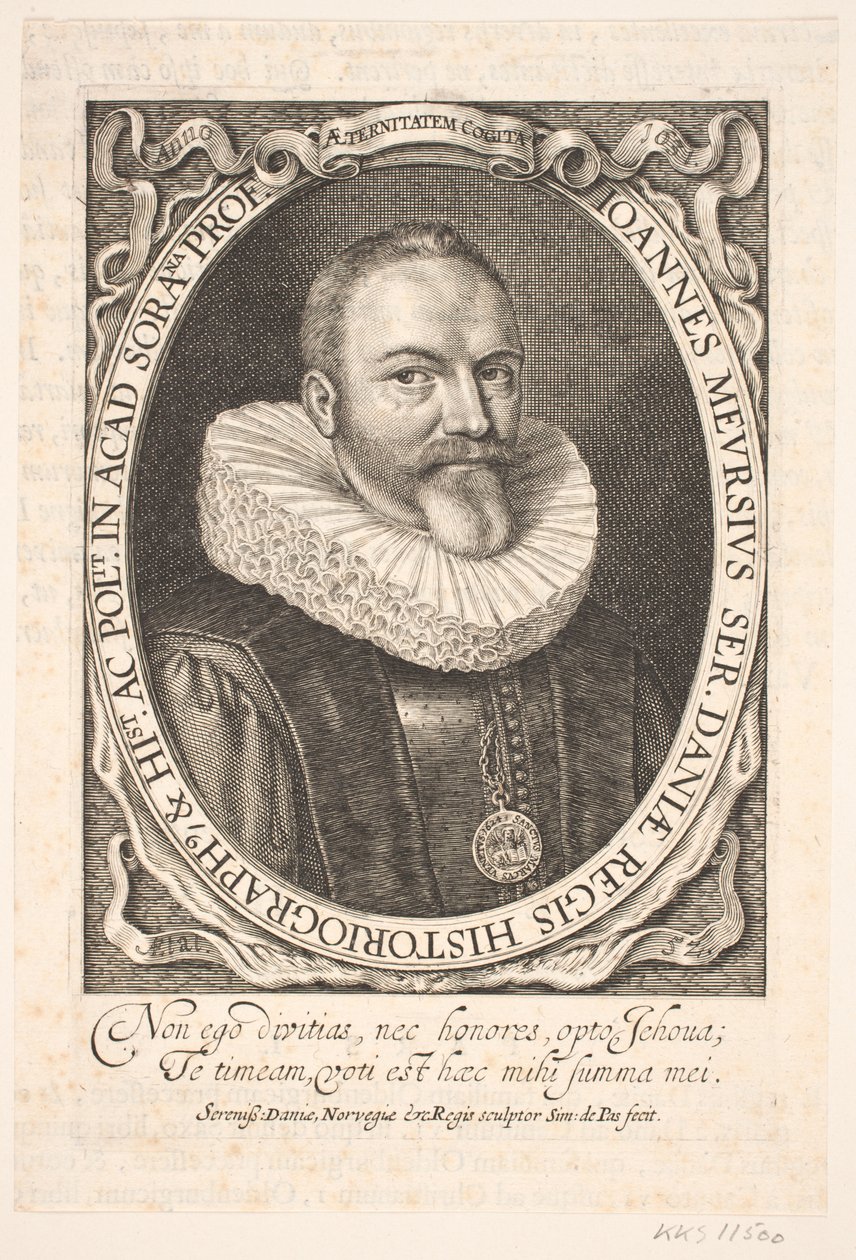 Johannes Meursius, congelig histograf od Simon de Pas