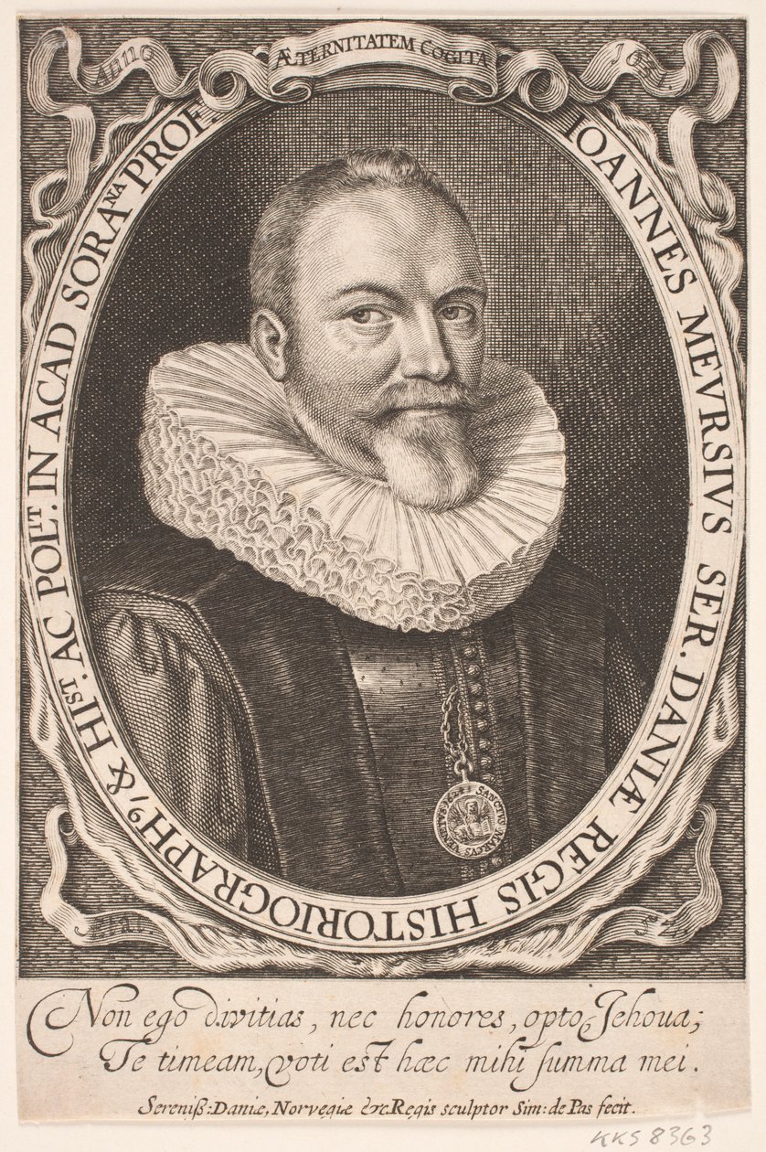 Johannes Meursius, congelig histograf od Simon de Pas