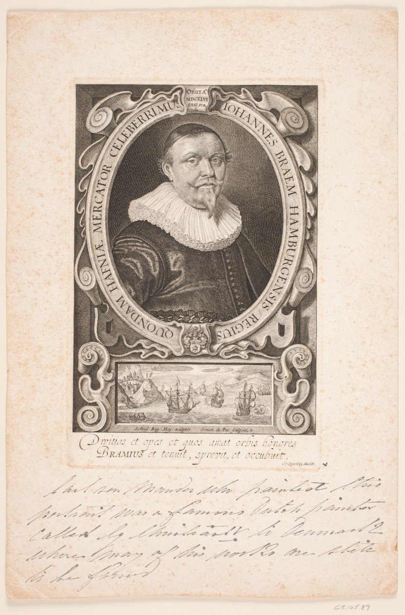 Obchodník Johan Braem od Simon de Pas