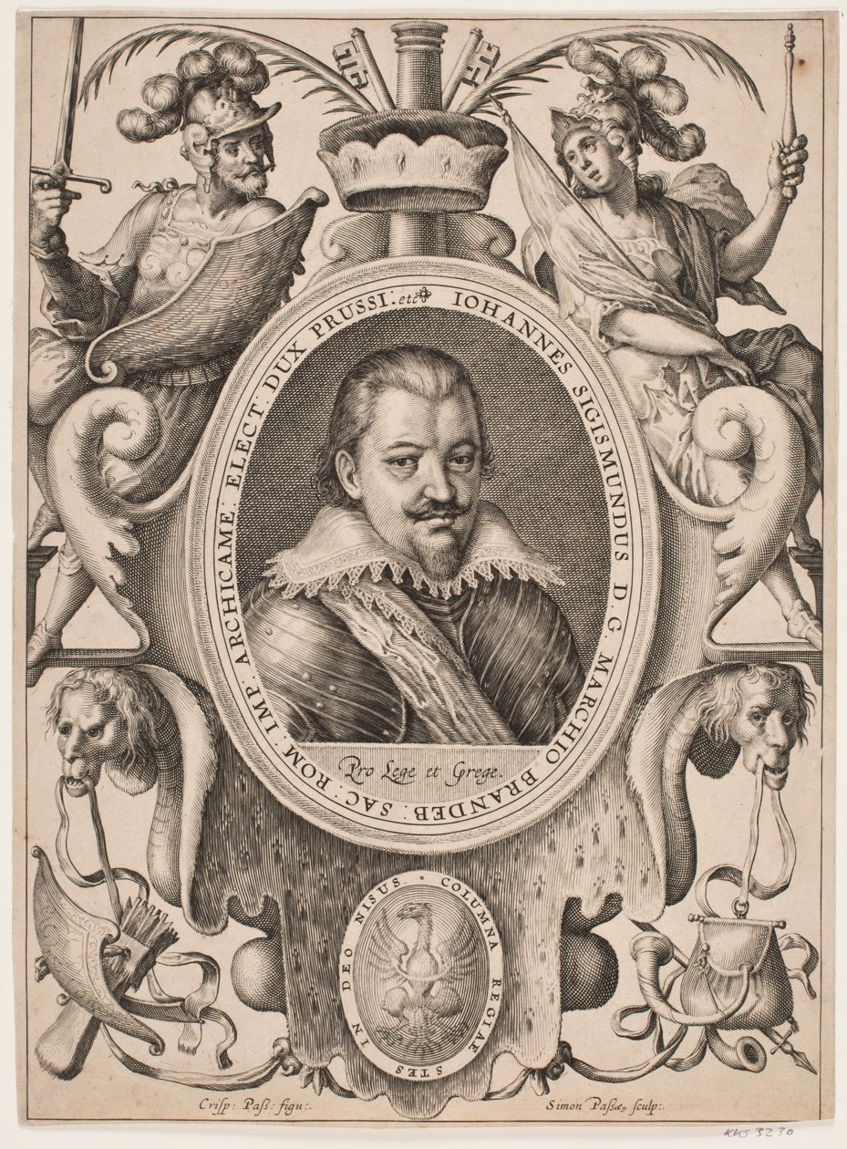 kurfiřt Johan Zikmund Braniborský od Simon de Pas