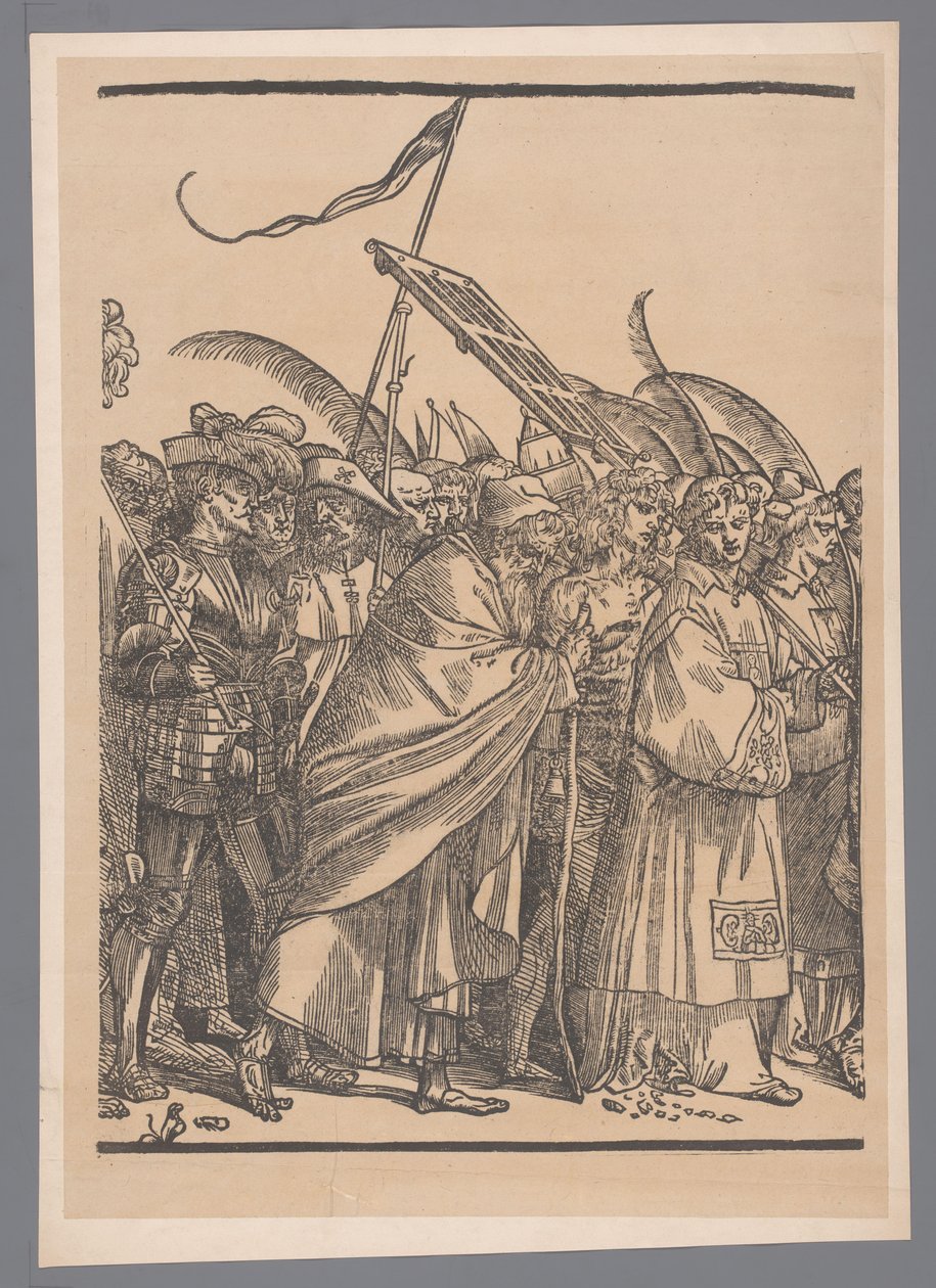 Reprodukce druhého dílu tištěné série De Triomf van Christus podle Joose Lambrechta od Simonau and Toovey