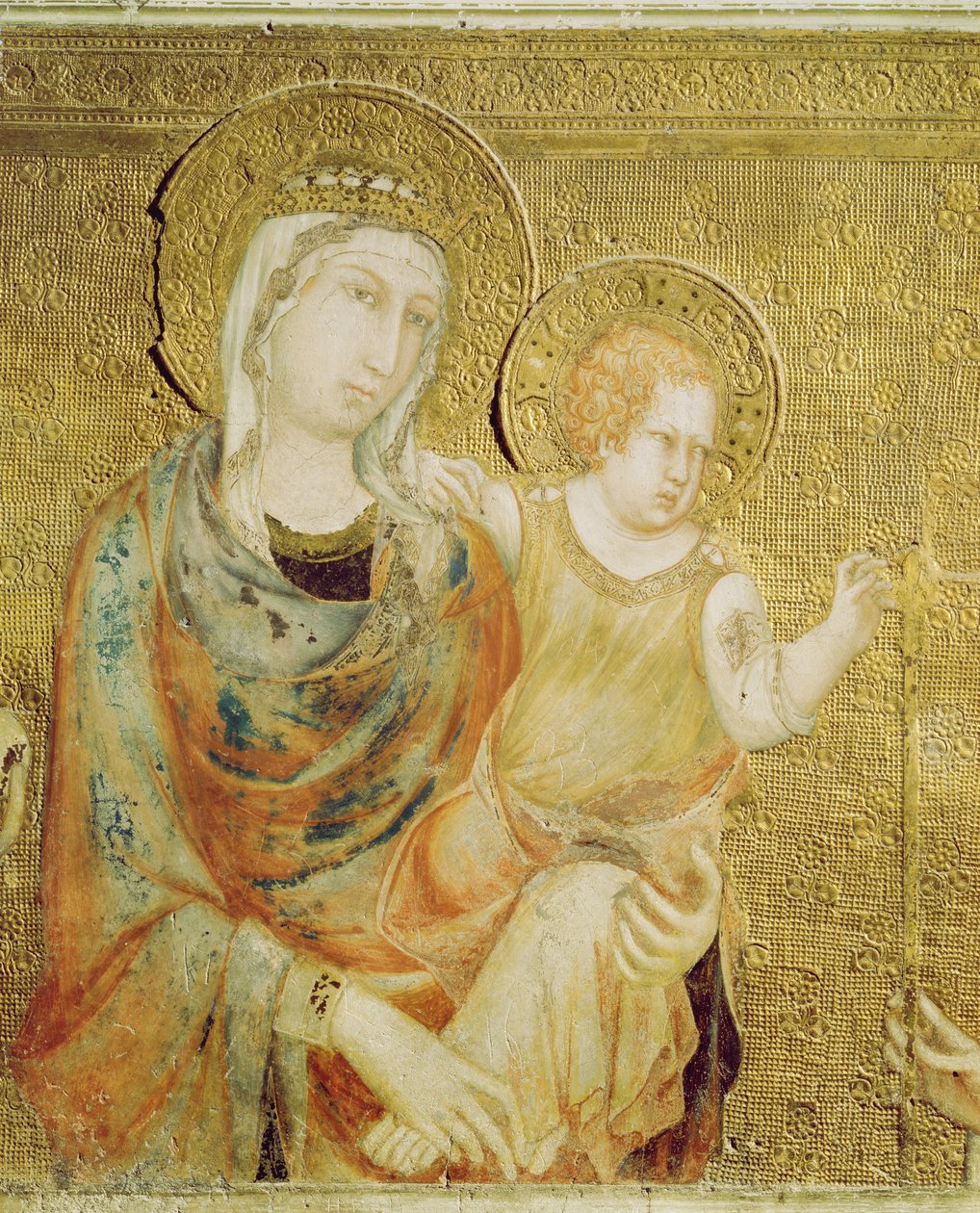 Madonna s dítětem od Simone Martini