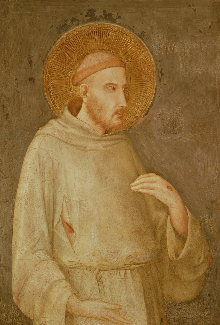 Svatý František od Simone Martini