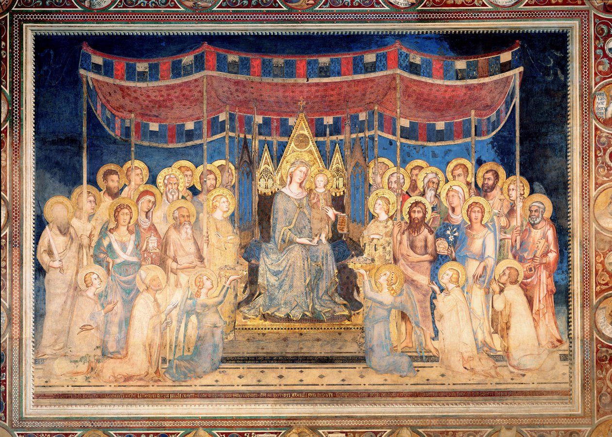 Maesta, 1315 od Simone Martini